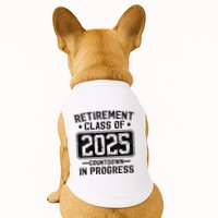 Retirement Class Of 2025 Countdown In Progress Doggie Tank