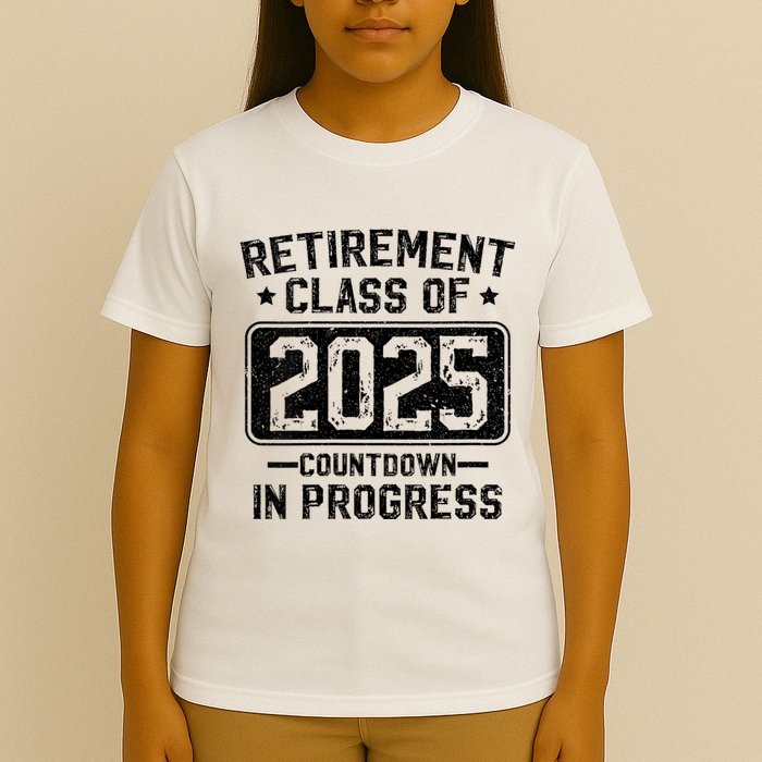 Retirement Class Of 2025 Countdown In Progress T-Shirt