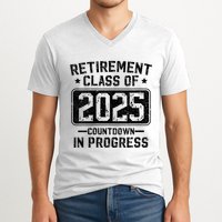 Retirement Class Of 2025 Countdown In Progress V-Neck T-Shirt