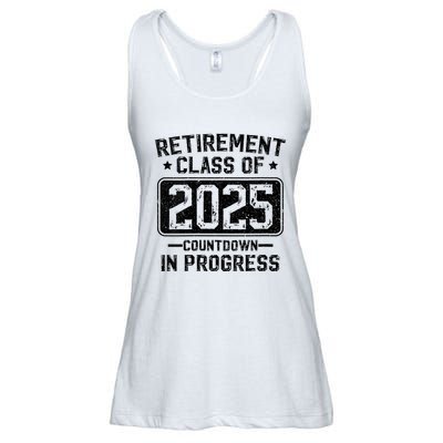 Retirement Class Of 2025 Countdown In Progress Ladies Essential Flowy Tank