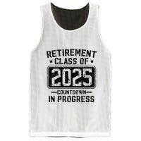 Retirement Class Of 2025 Countdown In Progress Mesh Reversible Basketball Jersey Tank