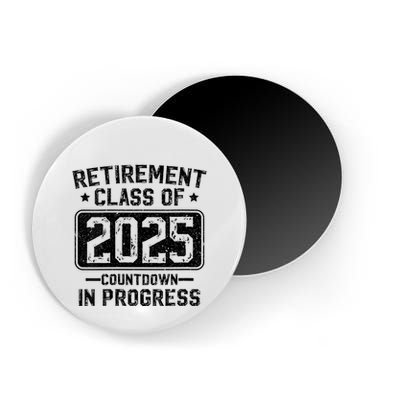 Retirement Class Of 2025 Countdown In Progress Magnet