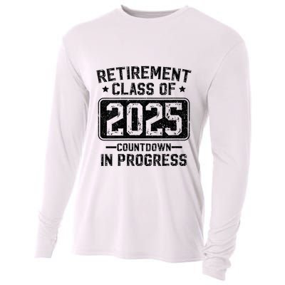 Retirement Class Of 2025 Countdown In Progress Cooling Performance Long Sleeve Crew