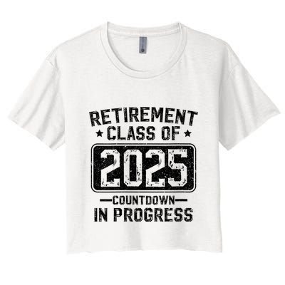 Retirement Class Of 2025 Countdown In Progress Crop Top