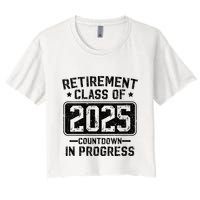 Retirement Class Of 2025 Countdown In Progress Crop Top