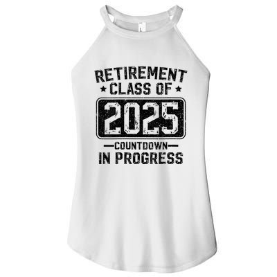 Retirement Class Of 2025 Countdown In Progress Women's Perfect Tri Rocker Tank
