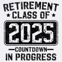 Retirement Class Of 2025 Countdown In Progress Kids T-Shirt