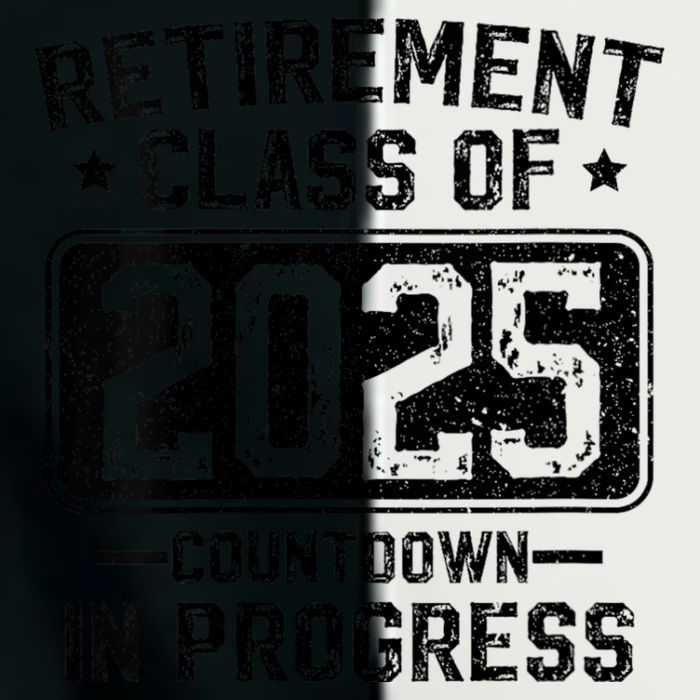 Retirement Class Of 2025 Countdown In Progress Infant Baby Jersey Bodysuit