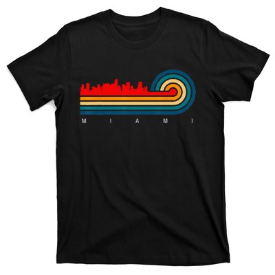 Retro City of Miami Florida T-Shirt