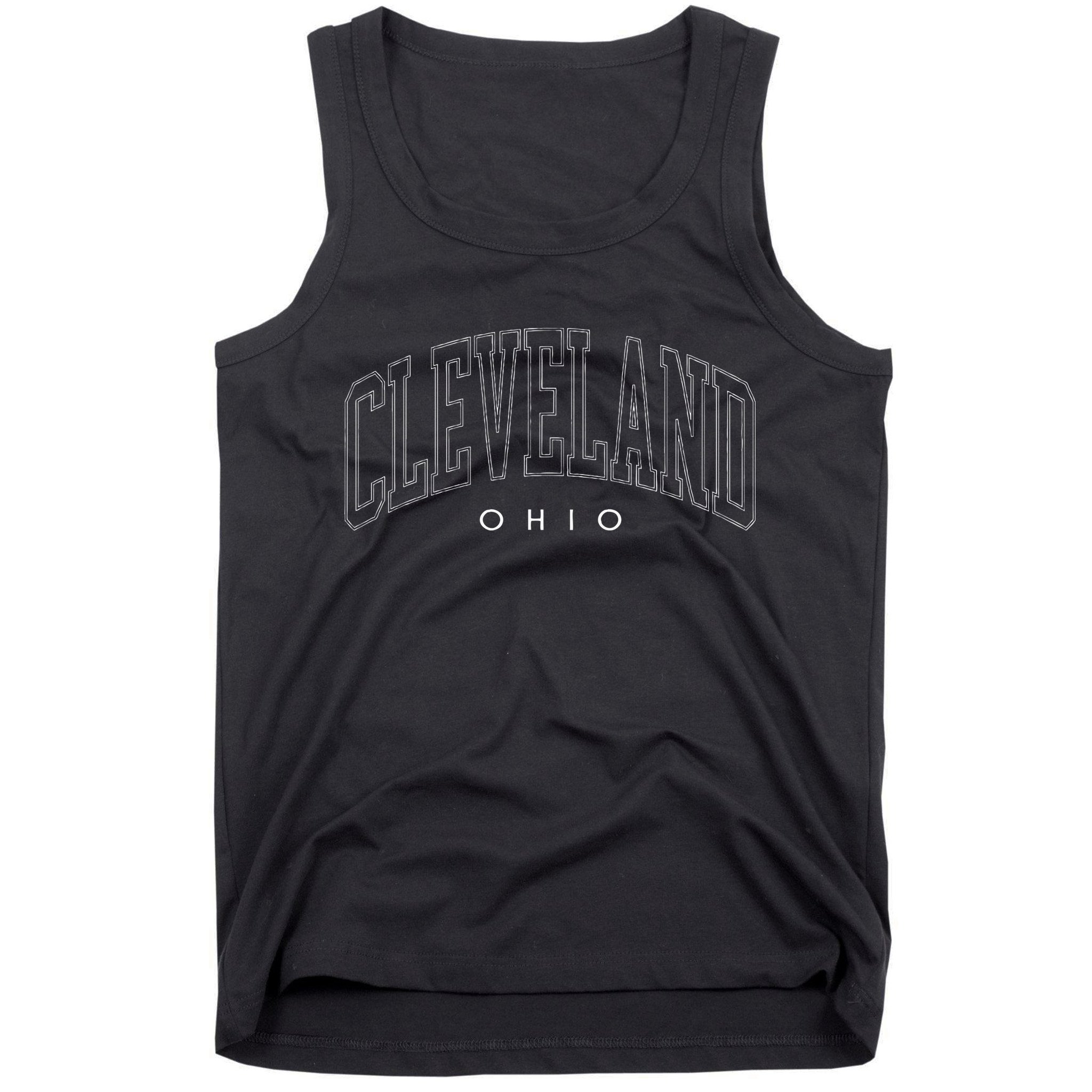 Retro Cleveland Ohio Vintage Souvenir Throwback Classic Tank Top