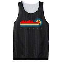 Retro City of Denver Colorado Mesh Reversible Basketball Jersey Tank