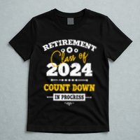 Retirement Class Of 2024 Count Down Funny Retiring Teacher T-Shirt