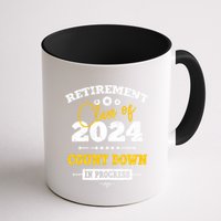 Retirement Class Of 2024 Count Down Funny Retiring Teacher Mug