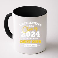 Retirement Class Of 2024 Count Down Funny Retiring Teacher Mug