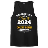 Retirement Class Of 2024 Count Down Funny Retiring Teacher PosiCharge Competitor Tank