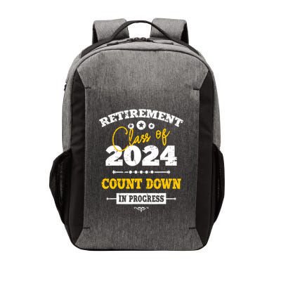 Retirement Class Of 2024 Count Down Funny Retiring Teacher Vector Backpack