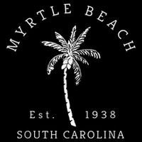 Retro Cool Original Myrtle Beach SC Palm Tree Novelty Impact Tech Backpack