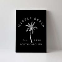 Retro Cool Original Myrtle Beach SC Palm Tree Novelty Canvas