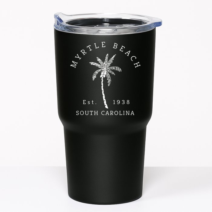 Retro Cool Original Myrtle Beach SC Palm Tree Novelty Tumbler