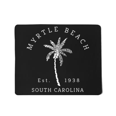 Retro Cool Original Myrtle Beach SC Palm Tree Novelty Mousepad