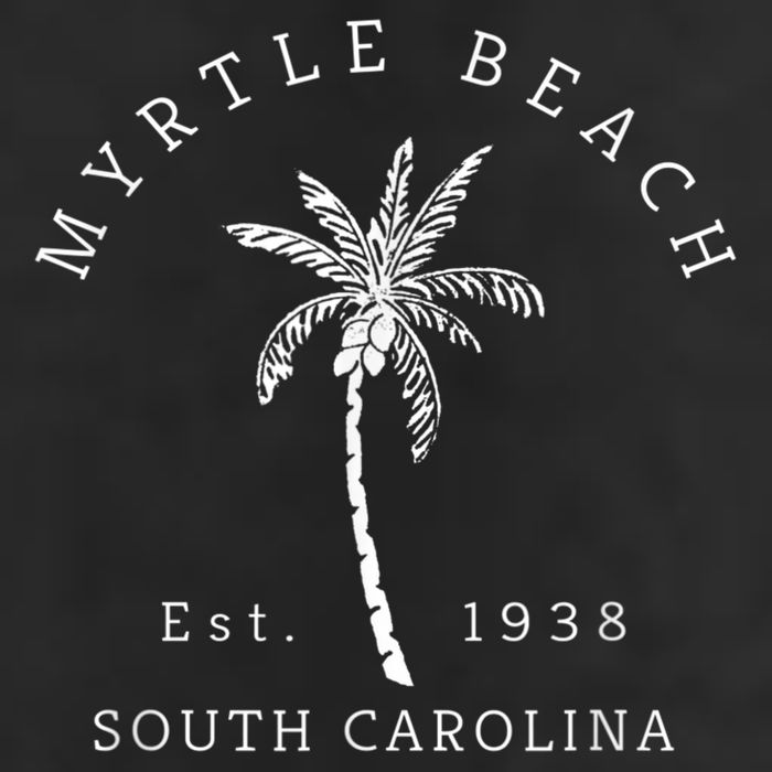 Retro Cool Original Myrtle Beach SC Palm Tree Novelty Hat