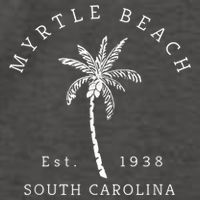 Retro Cool Original Myrtle Beach SC Palm Tree Novelty Vector Backpack