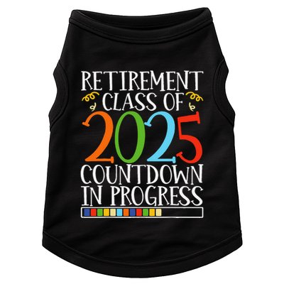 Retirement Class Of 2025 Countdown In Progress Fun Retire Doggie Tank