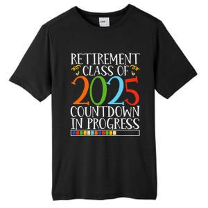 Retirement Class Of 2025 Countdown In Progress Fun Retire Tall Fusion ChromaSoft Performance T-Shirt