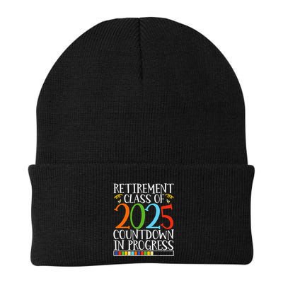 Retirement Class Of 2025 Countdown In Progress Fun Retire Beanie