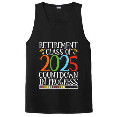 Retirement Class Of 2025 Countdown In Progress Fun Retire PosiCharge Competitor Tank