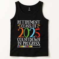 Retirement Class Of 2025 Countdown In Progress Fun Retire Tank Top