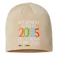 Retirement Class Of 2025 Countdown In Progress Fun Retire Sustainable Beanie