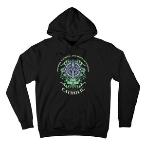 Roman Catholic One Holy Apostolic Cross Gift Hoodie