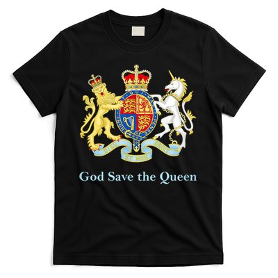 Royal Coat Of Arms, God Save The Queen T-Shirt