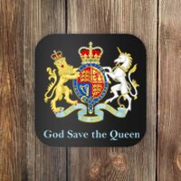 Royal Coat Of Arms, God Save The Queen Coaster