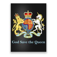 Royal Coat Of Arms, God Save The Queen Poster