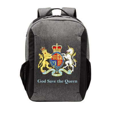 Royal Coat Of Arms, God Save The Queen Vector Backpack