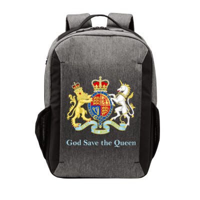 Royal Coat Of Arms, God Save The Queen Vector Backpack