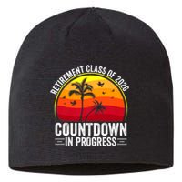 Retirement Class Of 2026 Countdown In Progress Teacher Sustainable Beanie