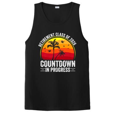 Retirement Class Of 2026 Countdown In Progress Teacher PosiCharge Competitor Tank