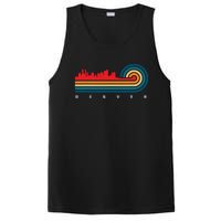 Retro City Of Denver Colorado PosiCharge Competitor Tank