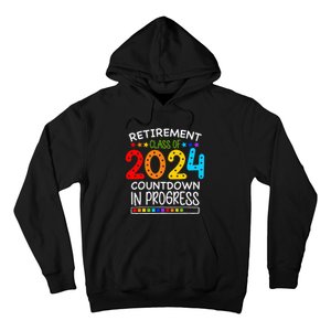 Retirement Class Of 2024 Teacher Countdown Hoodie