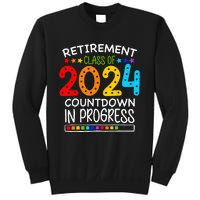 Retirement Class Of 2024 Teacher Countdown Sweatshirt