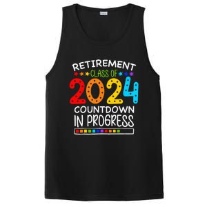 Retirement Class Of 2024 Teacher Countdown PosiCharge Competitor Tank