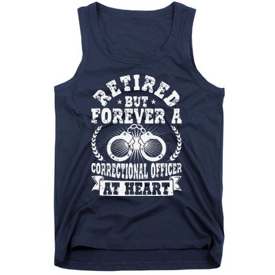 Retired Correctional Officer Best Officers Funny Tank Top