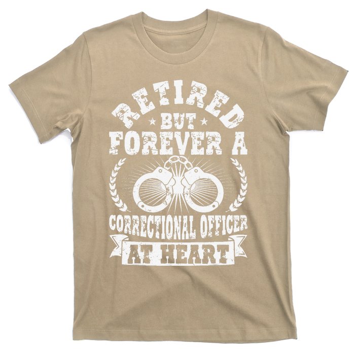 Retired Correctional Officer Best Officers Funny T-Shirt