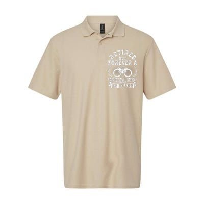 Retired Correctional Officer Best Officers Funny Softstyle Adult Sport Polo