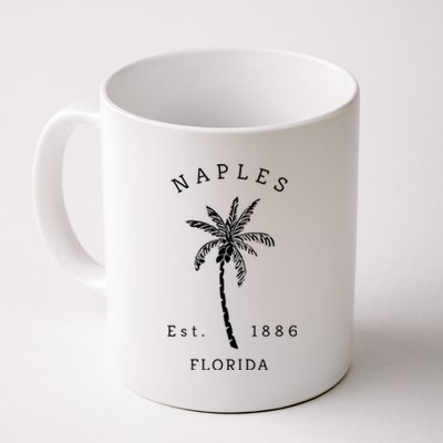 Retro Cool Original Naples Florida Beach Palm Tree Meaningful Gift Coffee Mug