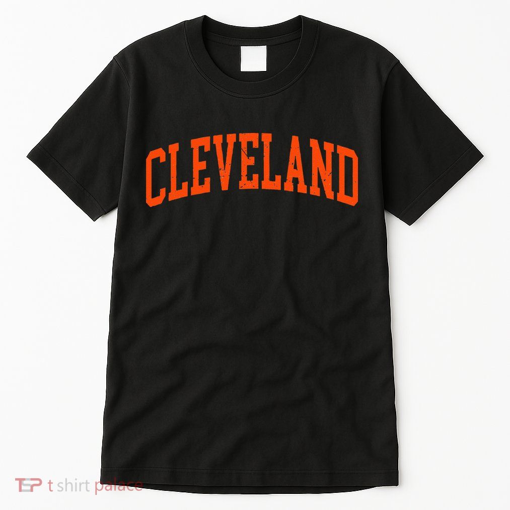 Retro Cleveland Ohio Arched Vintage Souvenir Tall T-Shirt