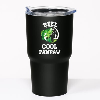 Reel Cool Pawpaw Fishing Fisherman Funny Retro Pawpaw Tumbler